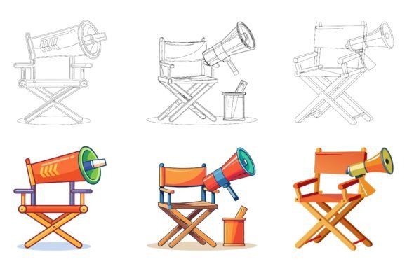 Director Chair Vector Graphics: Practical Ways to Use an Iconic Symbol