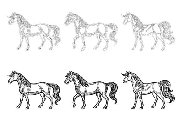 Discover the Charm of Cute Horse Illustrations for Your Projects