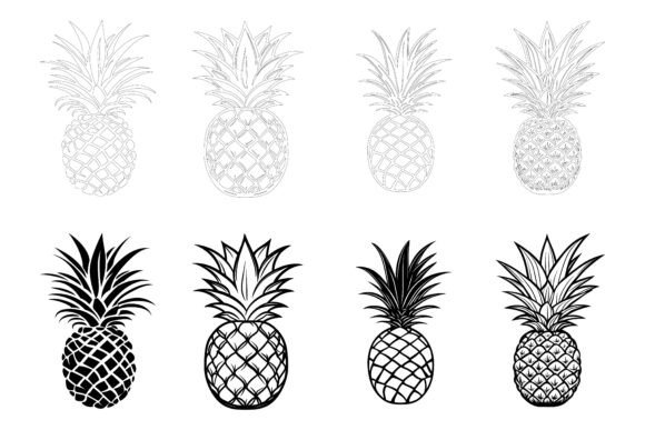 Pineapple Natural Food Icon