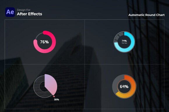 Single Round Chart After Effects: Elevate Your Data Visuals