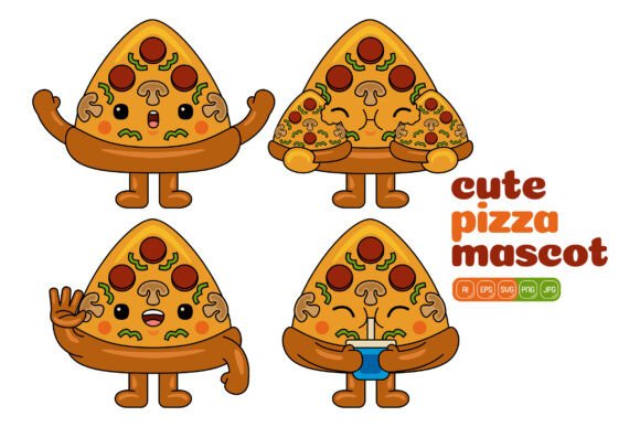 The Complete Guide to Using Cute Pizza Mascot Vector Illustrations for Creative Projects
