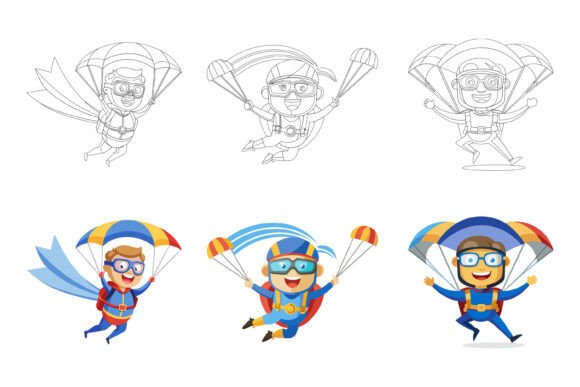 Watercolor Boys Superheroes: Playful Heroic Art for Modern Creatives